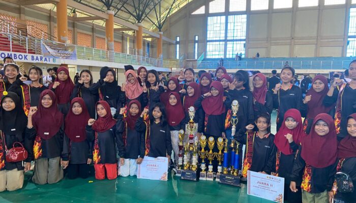 SDN 41 Mataram Sabet 6 Juara Sekaligus Pada Ajang Gendrang Merah Putih VIII 2025 UNRAM