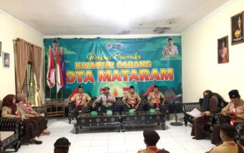 Jelang Jamnas XII Cibubur 2026, Kwarcab Kota Mataram Gelar Pemusatan Latihan Kontingen